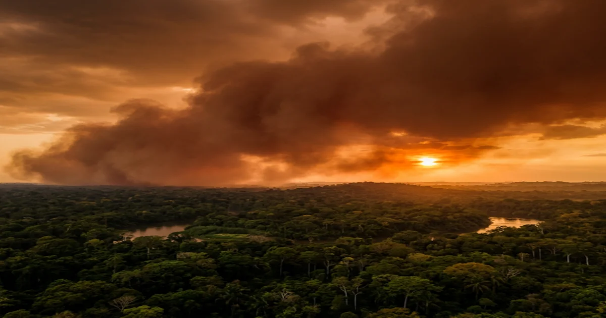 🌍 Polvo del Sahara en Brasil