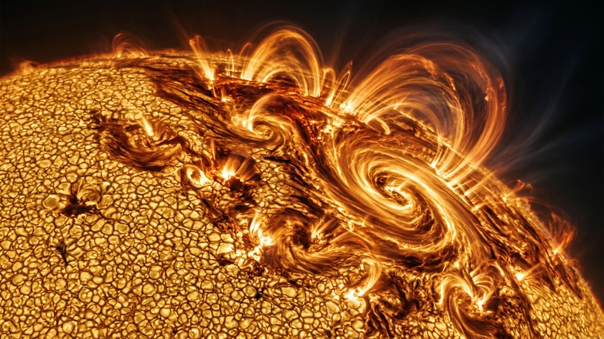 Vórtices Ocultos de Plasma en el Sol Revelados por el Telescopio Inouye