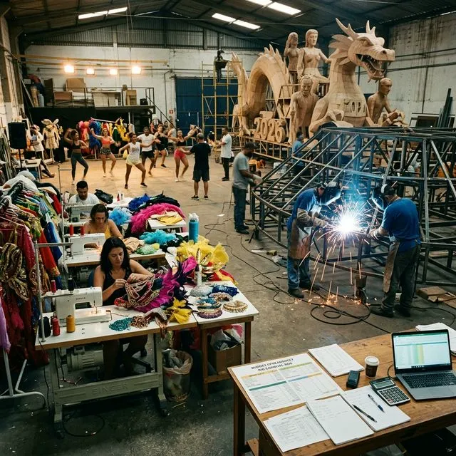 Carnaval bastidores - Imagem 2