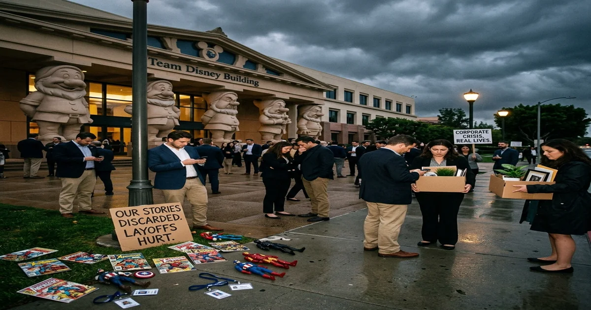 Disney Demite 1.000 e Marvel É a Mais Atingida