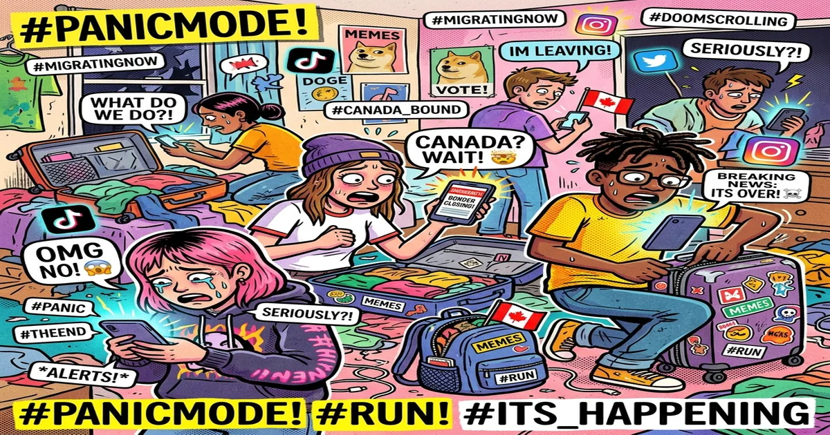 EUA Cogitam Draft Militar e a Geração Z Já Está Fazendo Malas Para o Canadá