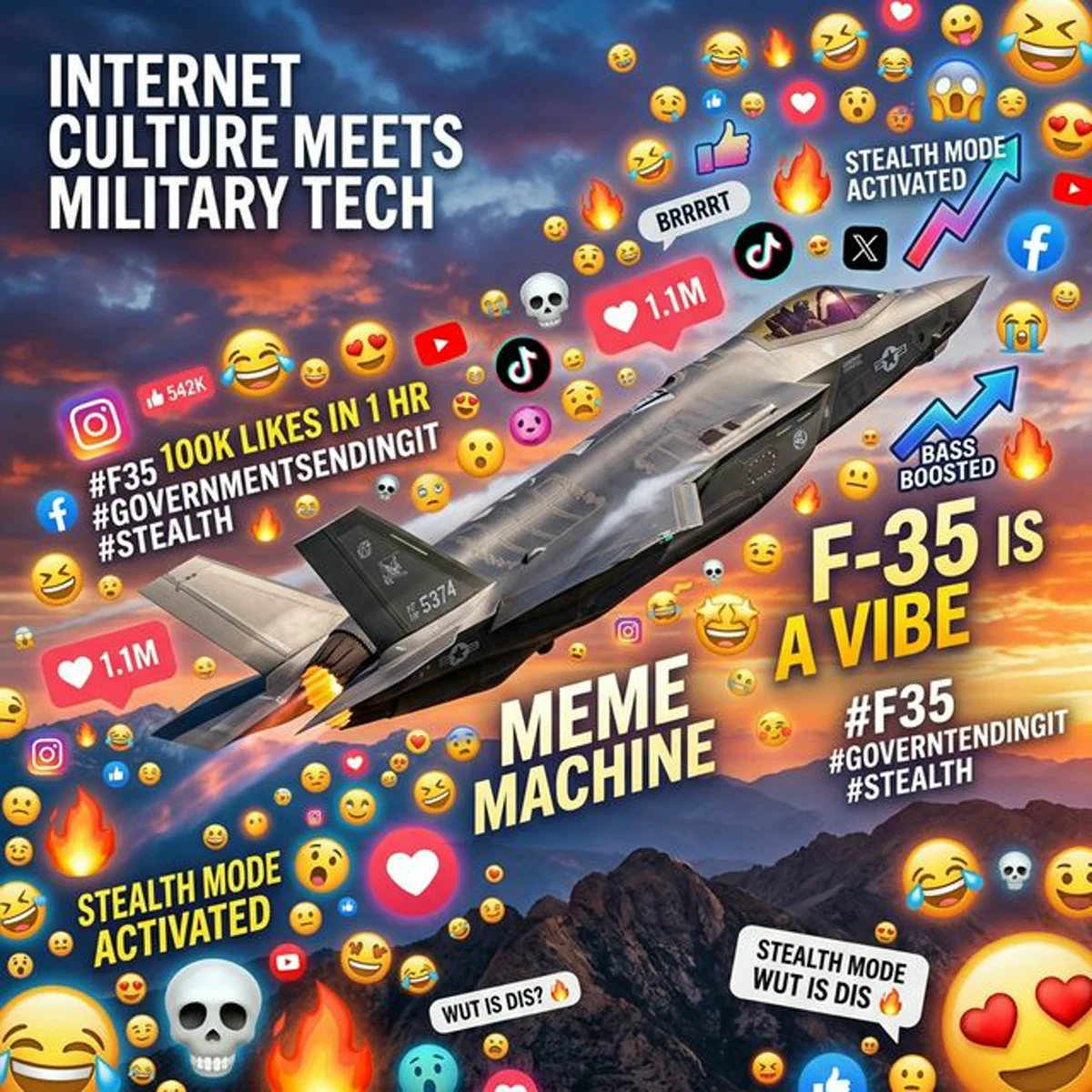 ✈️ Memes del F-35 Derribado