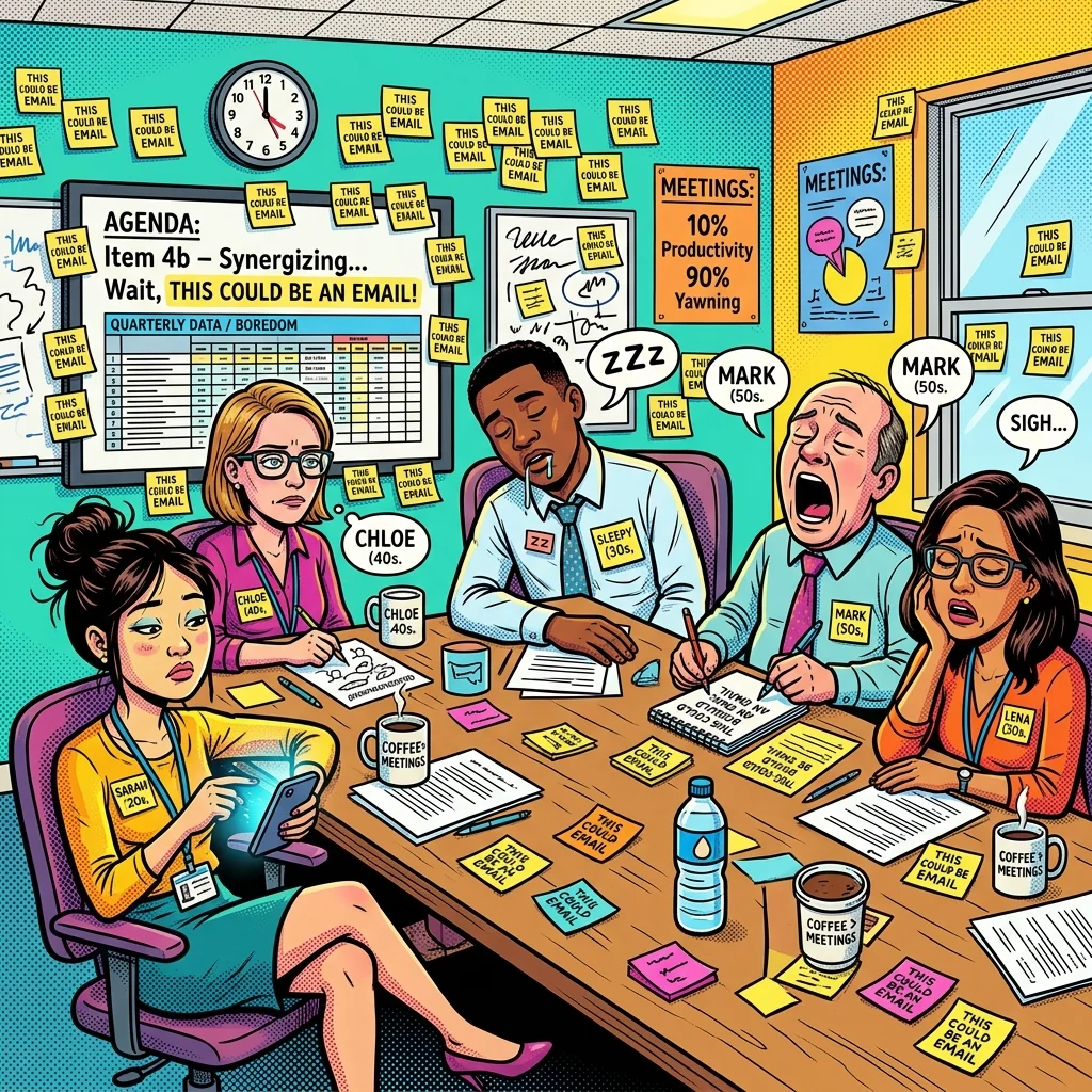 📧 Reuniones = Emails