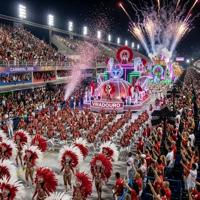 Viradouro Campeã do Carnaval Rio 2026