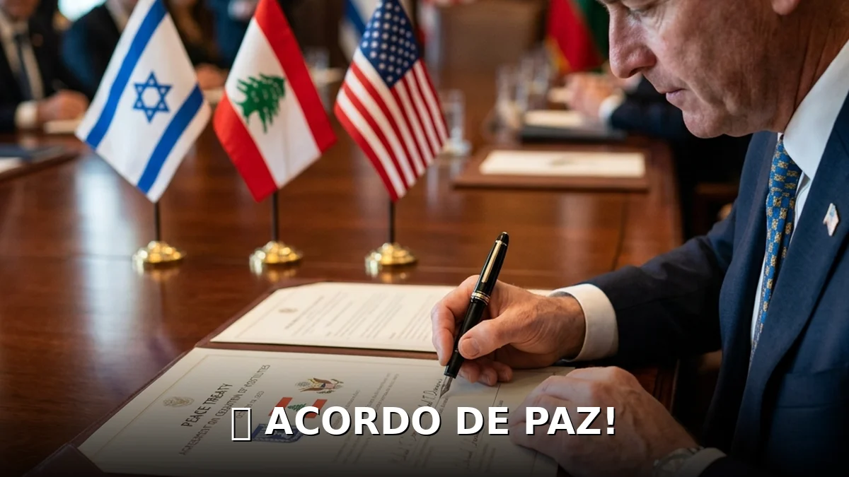 Israel and Lebanon Sign Historic Peace Framework