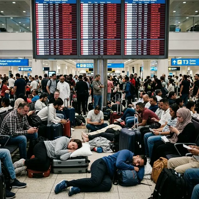 Ataque de drone no aeroporto de Dubai - Imagem 4