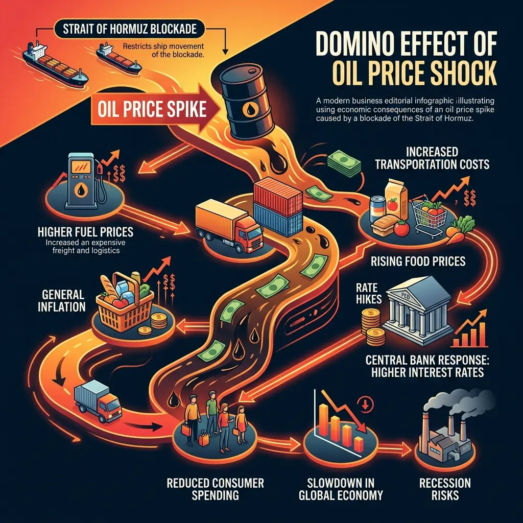 Panorama dos impactos econômicos globais do bloqueio parcial do Estreito de Hormuz