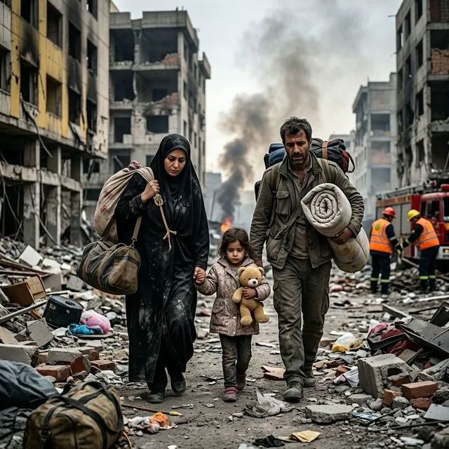 The human impact of war — refugees, destruction, lives lost in the Iran 2026 conflict