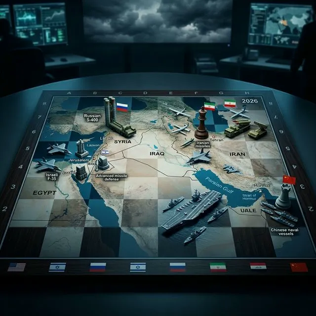 The Middle East chessboard — alliances, bases, and power dynamics in 2026