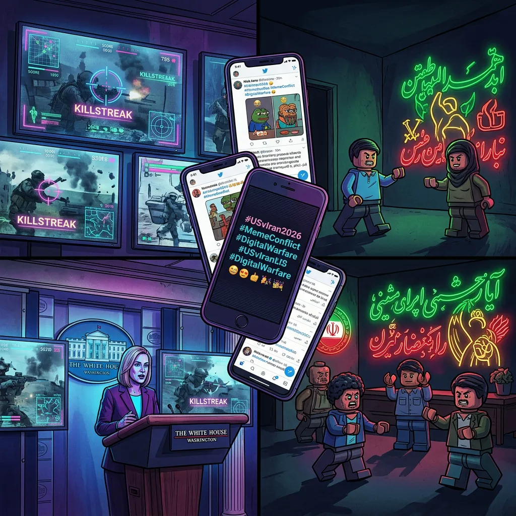 🔥 Guerra de Memes EE.UU. vs Irán