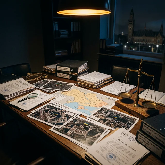 International Criminal Court: the scales of justice await judgment of evidence from Bucha, Mariupol, and Kramatorsk Table with evidence and documents from the International Criminal Court on war crimes in Ukraine