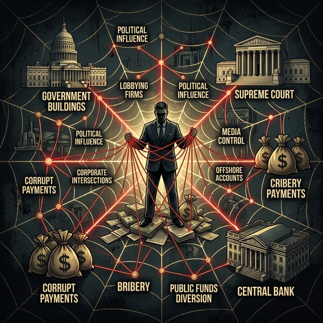 Daniel Vorcaro and Banco Master's power network