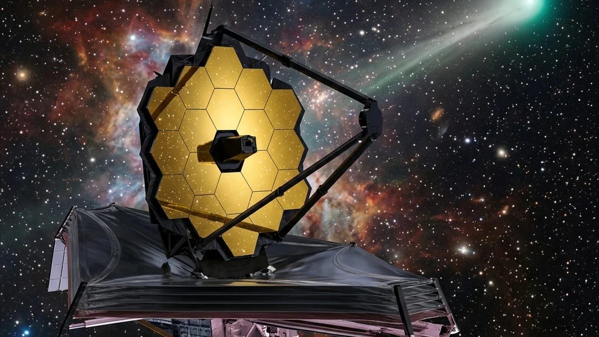Telescópio James Webb observando o cometa interestelar