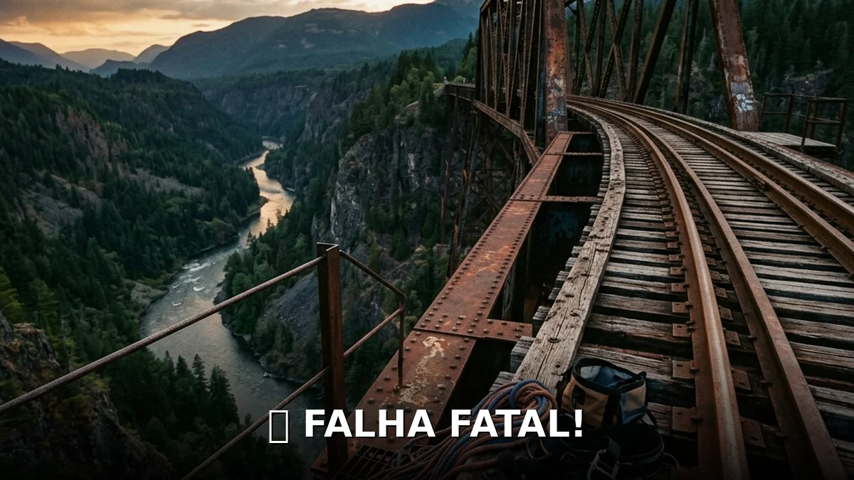 Tragédia na Ponte do Esqueleto: Os Perigos Reais do Rope Jump