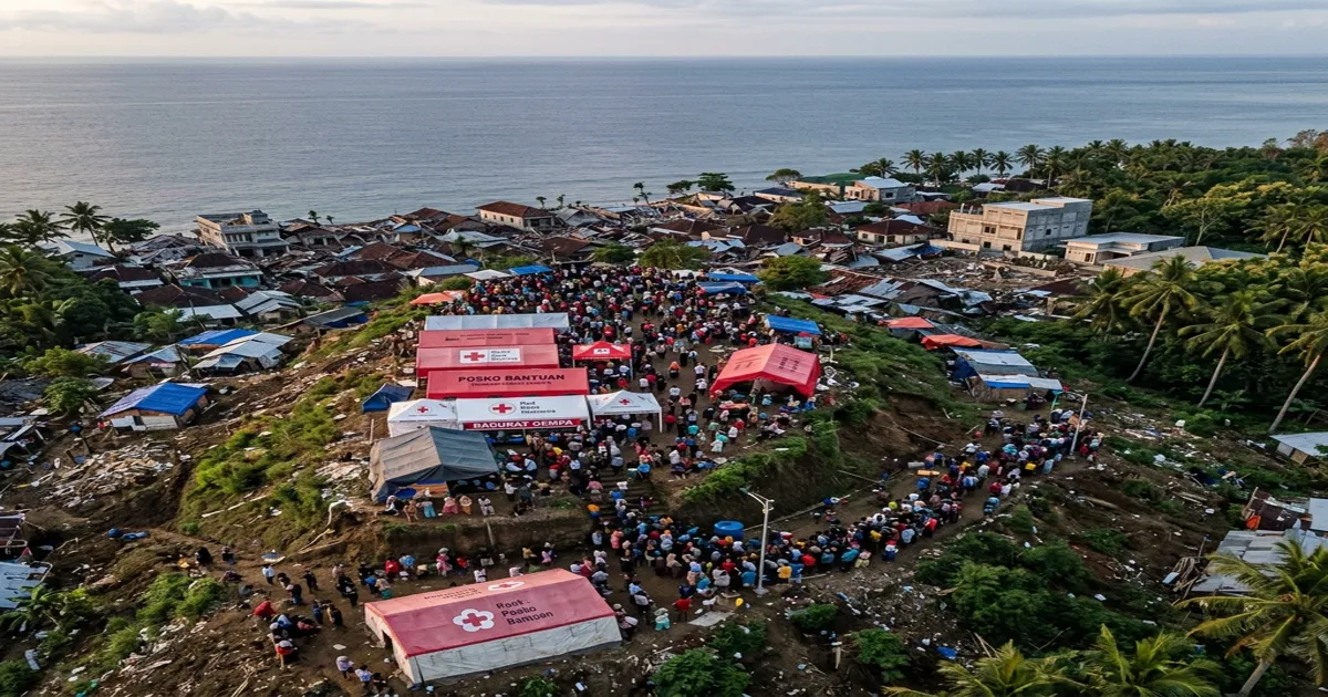 Moluccas residents in elevated area after predawn tsunami alert