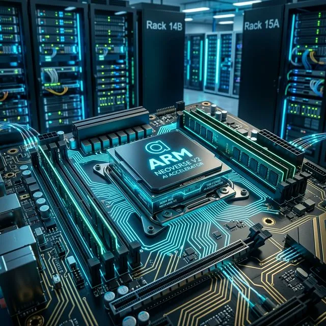 Chip ARM AGI CPU para data centers de inteligência artificial