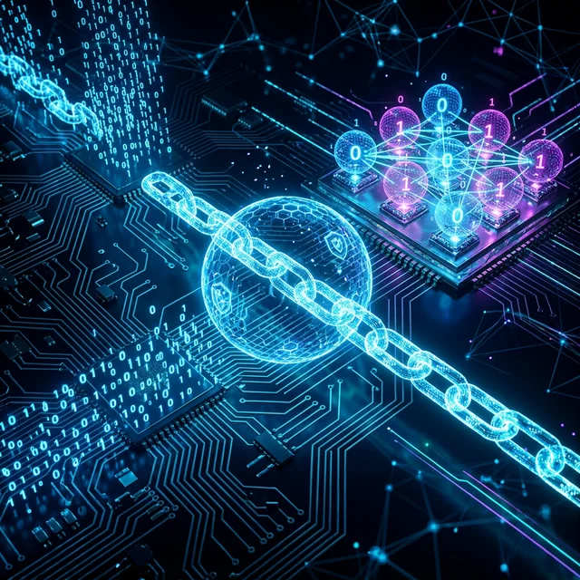 Visual comparison classical computing vs quantum with qubits in superposition