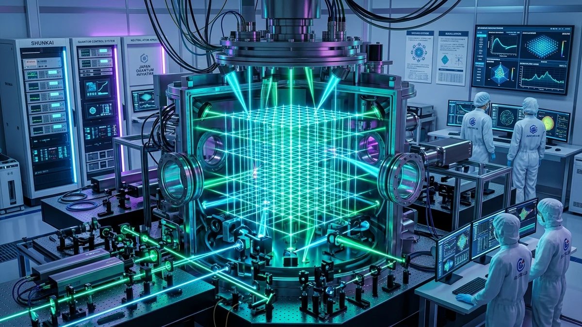 Japão Ativa 'Shunkai': 1º Computador Quântico de Átomos Neutros Comercial do País