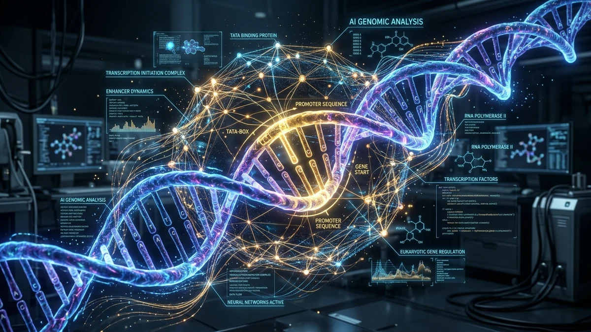 Artificial Intelligence Analyzing Human DNA Switches