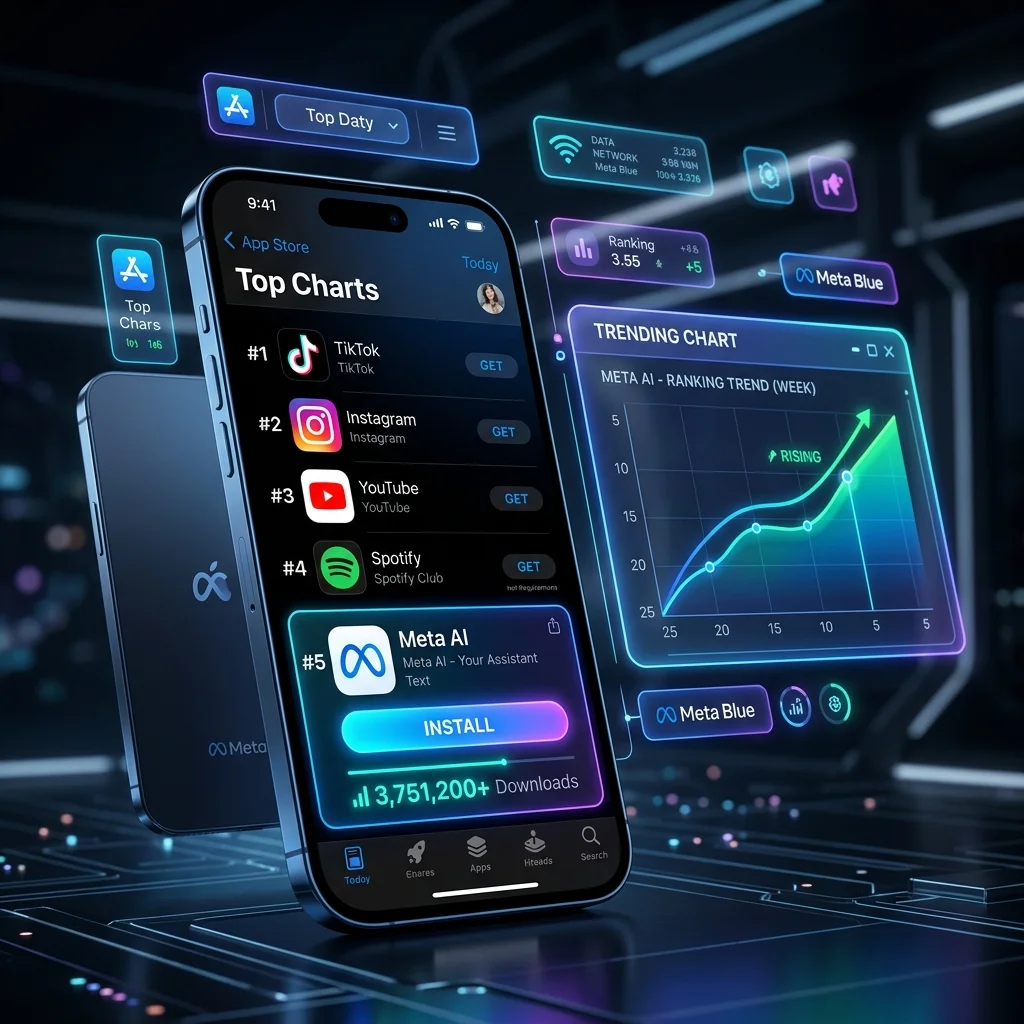 Meta AI Jumps to Top 5 with Muse Spark