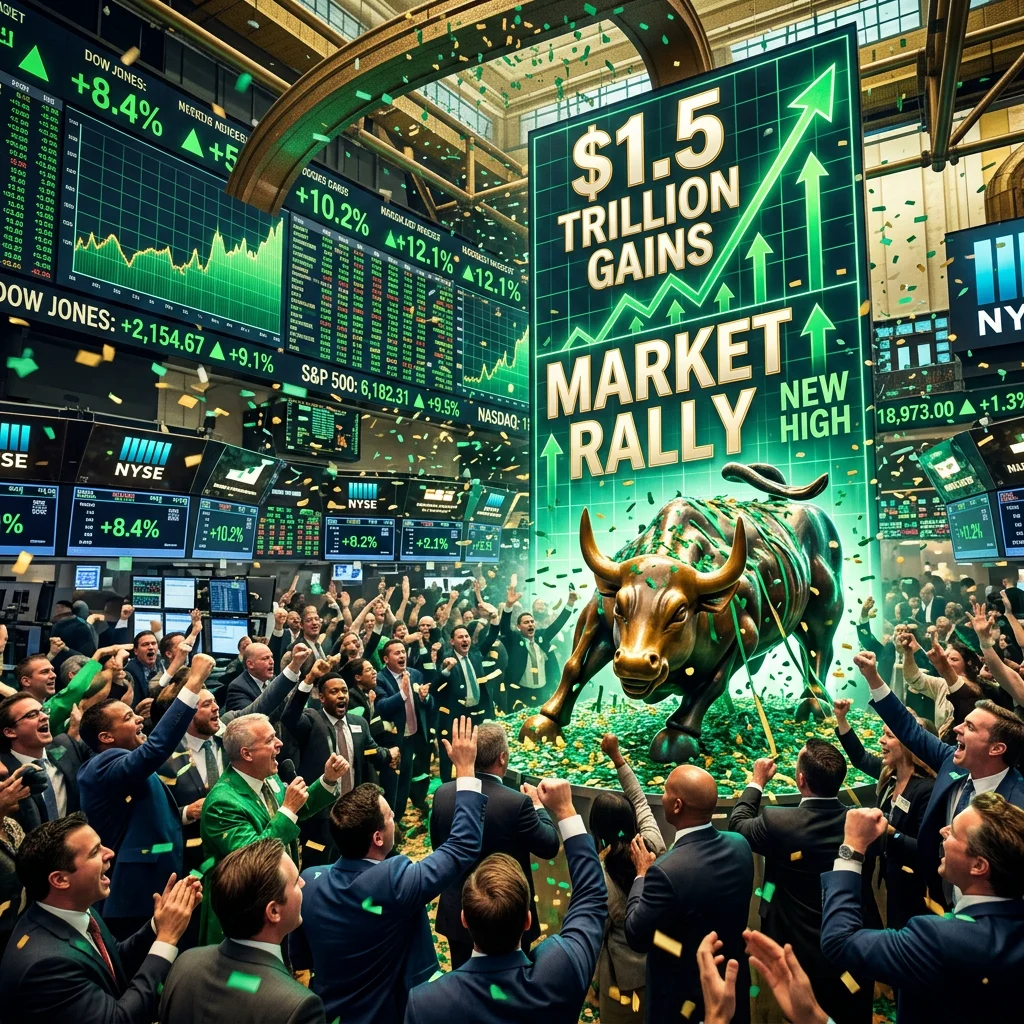 Rally de US$ 1,5 Trilhão Celebra Trégua