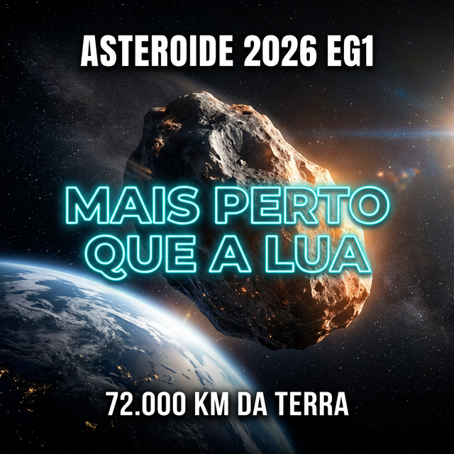☄️ Asteroide 2026 EG1