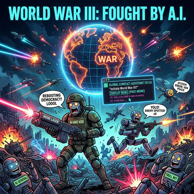 🤖 WWIII con IA: Los Memes